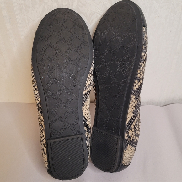 Vionic Minna Ballet Flats Women's Size 9 Snake Embossed Comfort Bow - Picture 8 of 9